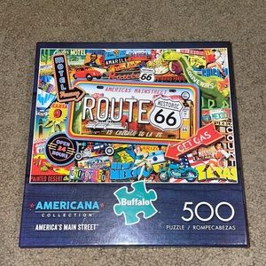 Buffalo americana collection, America’s Main Street 500 piece puzzle